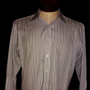 Robert Talbott Bespoke Men's Stripe Shirt